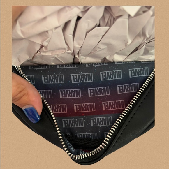 Marvel Kids Backpack - Black with Red and Yellow - Picture 3 of 3